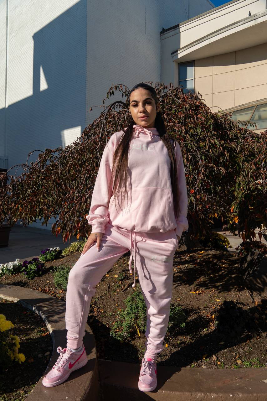 "Pink" Rise Reflective Sweatsuit