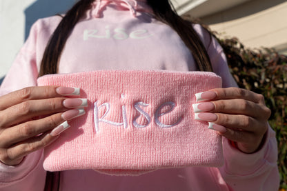 Pink Rise Beanie