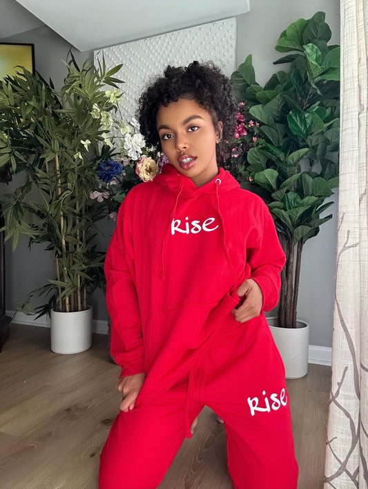 “Ruby” Rise Reflective Sweatsuit