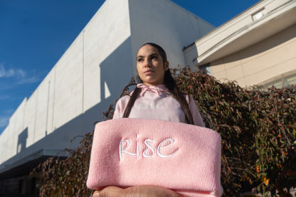 Pink Rise Beanie