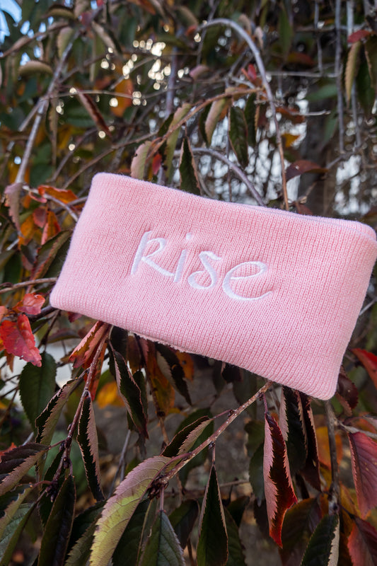 Pink Rise Beanie