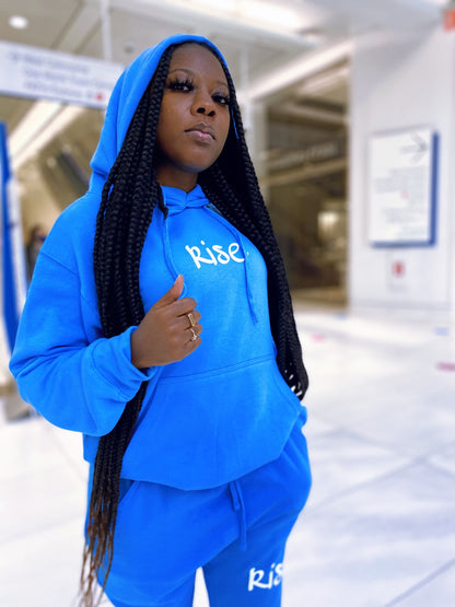 "Sapphire" Reflective Rise Sweatsuit